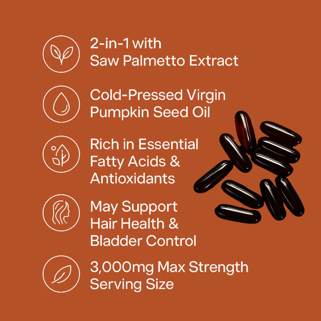 PUMPLY® PUMPKIN SEED SOFTGELS