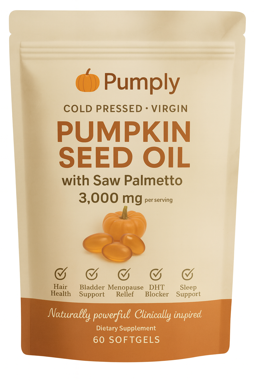 PUMPLY® PUMPKIN SEED SOFTGELS